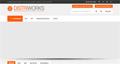 Desktop Screenshot of distriworks.fr